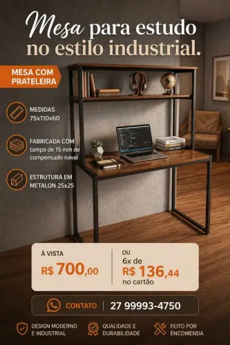 Mesinha de estudos