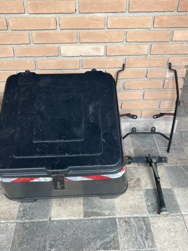 Bauleto 80L com suporte + descanso traseiro 