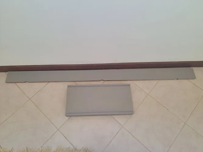 2 Peças de MDF Laqueado