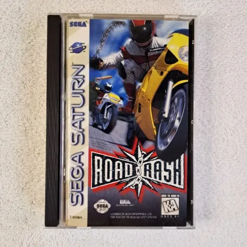 Road Rash Original Americano Sega Saturn Longbox. Ótimo estado. Faço envio