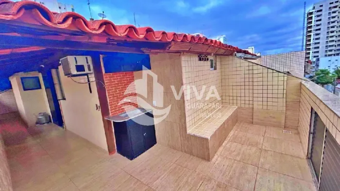 Cobertura de Luxo na Praia do Morro em Guarapari-ES: 3 quartos, 1 suíte, 3 salas, 4 banhei