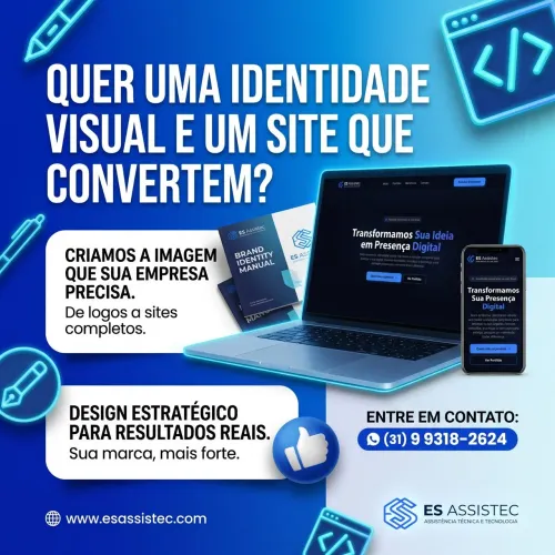 Criação de Sites Profissionais e Identidade Visual Completa