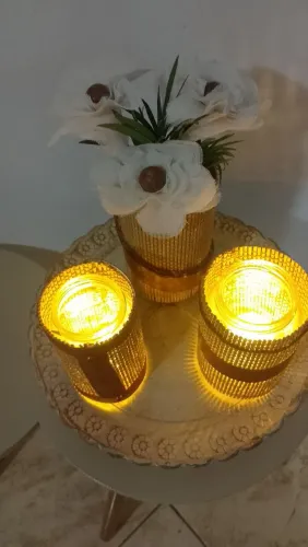 Arte em reciclados da Cláudia 