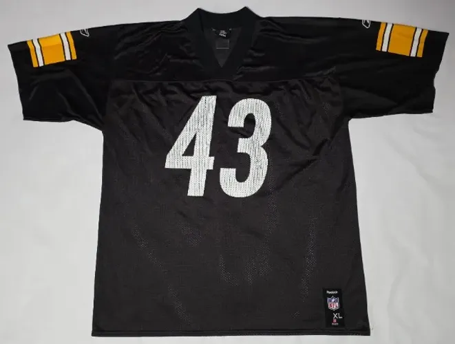 Rara e Linda Camisa Futebol Americano NFL Pittsburgh Steelers Reebok NFL Players Rbk