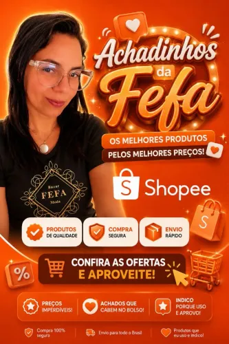 Sou afiliada Shoppe e Mercado Livre 
