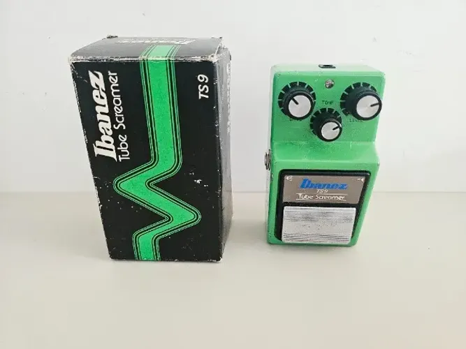 Pedal Ibanez TS9 Tube Screamer Reissue Anos 90 Maxon JRC4558D Japonês