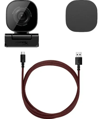 Webcam HyperX Vision S 4K (Novo/Lacrado)