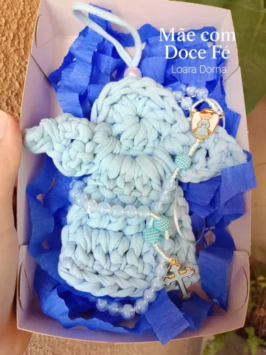 Kit Meu Primeiro Tercinho Terço Infantil Terço Católico Bebê Criança