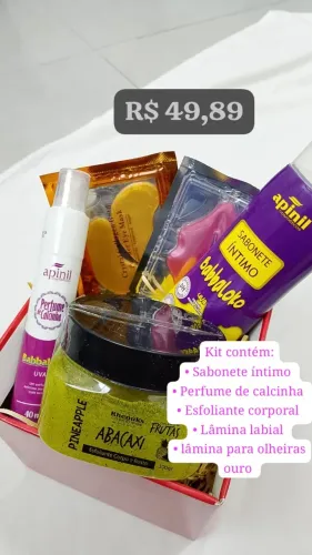 Kit de Cosméticos - Preço nas fotos