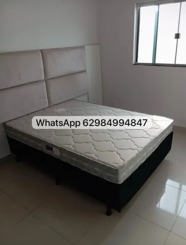 Cama box casal d33 completo pronto entrega