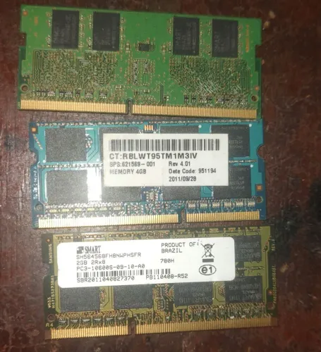 Vende-se essas 3 memória ram