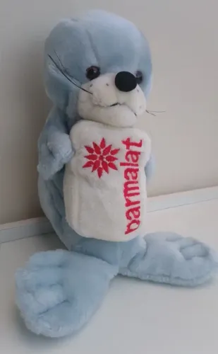 Foca Pelúcia Colecionável - Coleção Mamíferos Parmalat