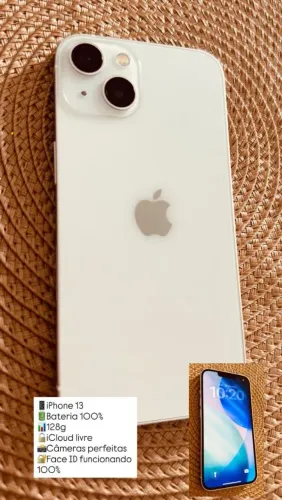 IPHONE 13 128g  Novo