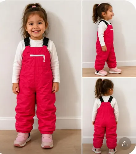 Macacão de neve infantil 3/4 anos 