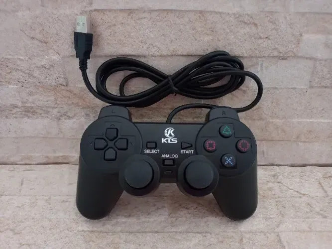 Controle Com Entrada Usb Joystick Games Pc e Ps3