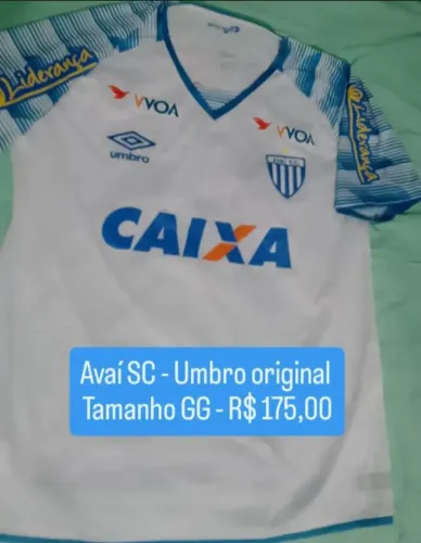 Camisa Branca do Avaí/ SC 