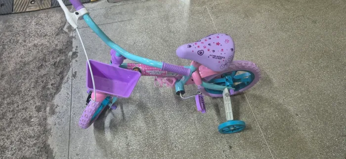 Bicicleta infantil com rodinhas - Casa Mágica da Gabby