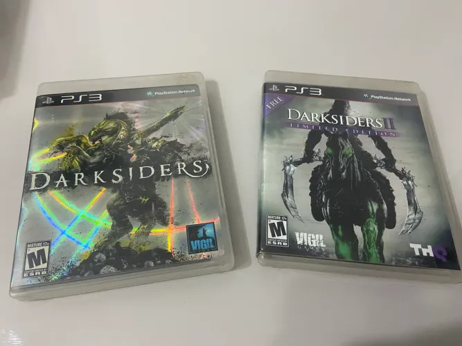 Darksiders I , II PS3 Edição Especial 