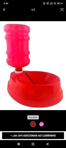 BEBEDOURO PARA CÃES E GATO