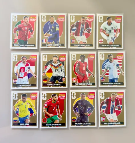 Figurinhas Legends Copa 2026 - Ouro (Originais)