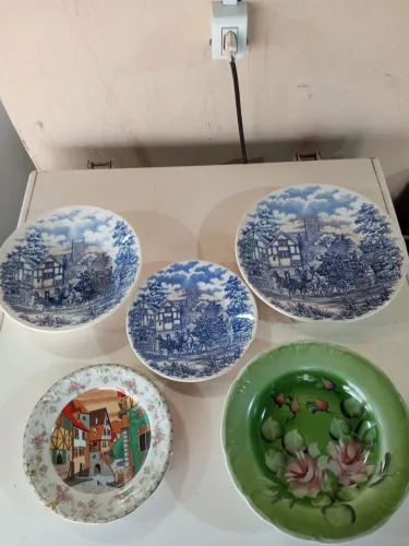 5 Lindos Pratos de Jantar