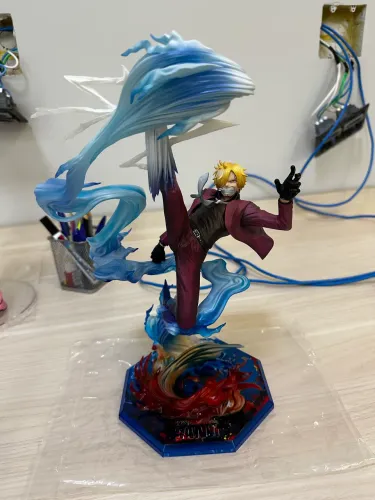 Bandai Megahouse- One Piece portrait of pirates- Sanji P.O.P maximum