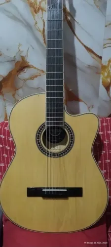 Violão elétrico novo modelo flet.