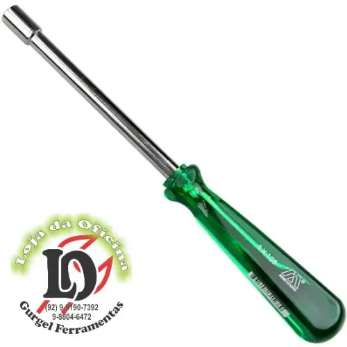 Chave canhão vazado 8mm x 125mm-8X125