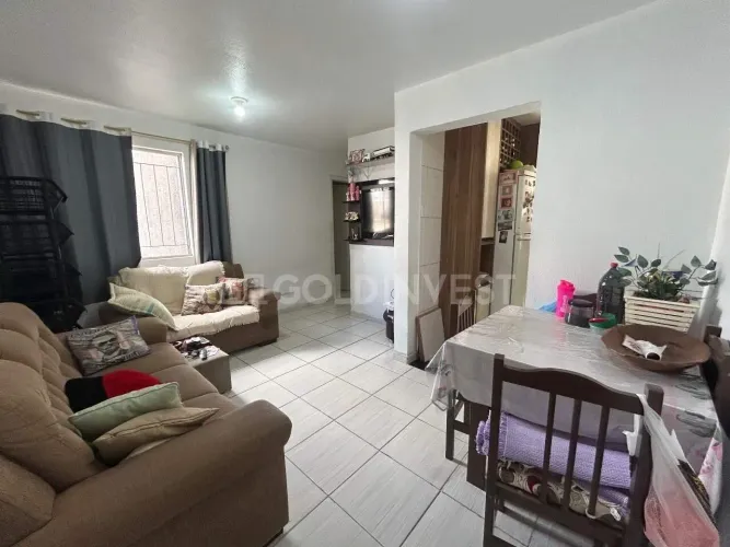 Apartamento semi mobiliado com 2 quartos na Limeira