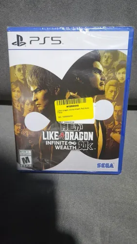 Yakuza like a dragon infinite ps5 novo lacrado
