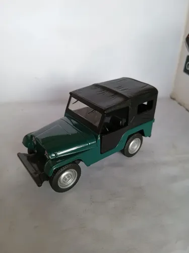 Miniatura carros nacionais jeep willys sem retrovisor