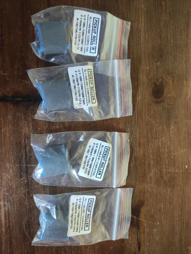 Kit 4 Roletes Pickup Roller HP P1102w M1132 P1005 M1212 M130 (Novos)