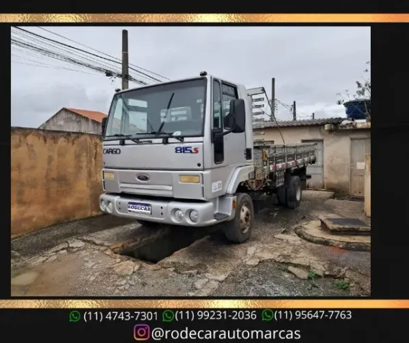 Ford Cargo 815 S Carroceria
