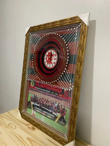 RELÓGIO DECORATIVO DO FLAMENGO PEÇA EXCLUSIVA