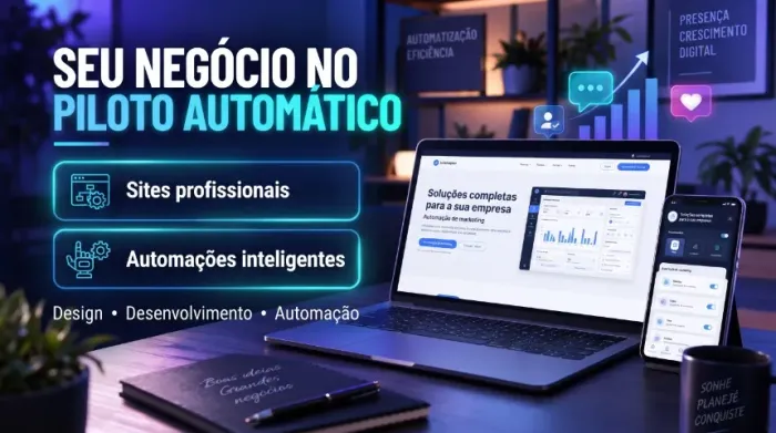 Criação de Sites Profissionais e Automações para seu Negócio