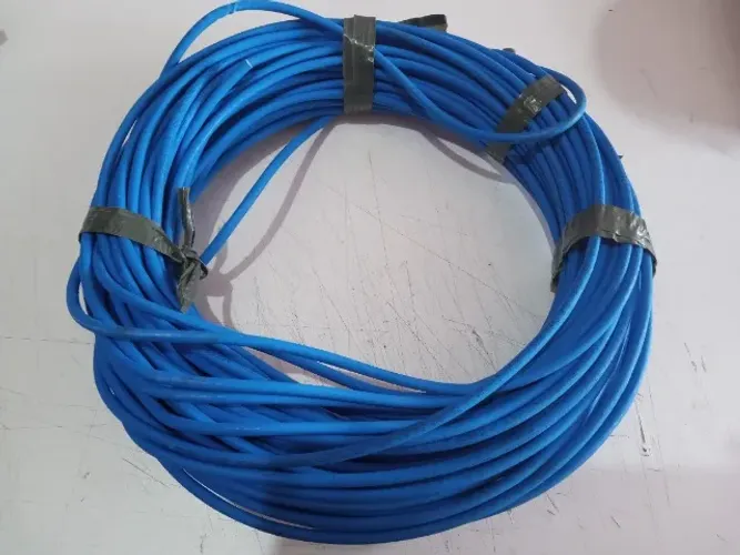 Cabo De Rede UTP Green Furukawa Cat 6 Gigalan Azul 50 Metros Novo.