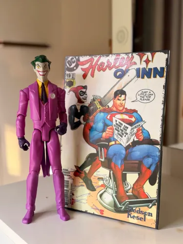 Boneco Coringa + Quadro