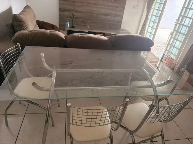 Vendo sofá geladeira mesa rack planejado
