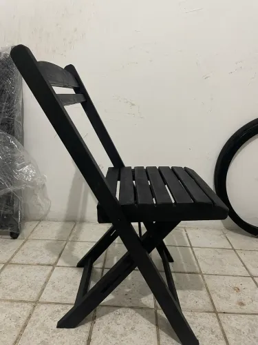 par de cadeira dobravel