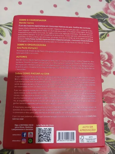 Livro de questões OAB