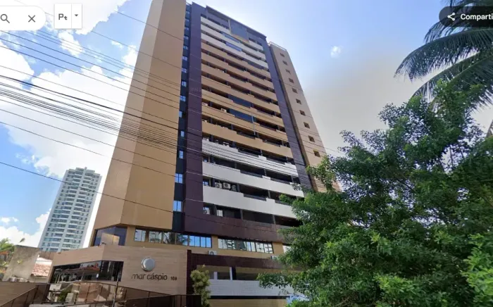 Maravilho Apartamento Miramar C/152m² 4 Quartos, 2 Suítes, DCE, 02 Vagas Nascente