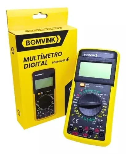 Multímetro Digital Grande Tensão Corrente Ac Dc *ENTREGA GRÁTIS*