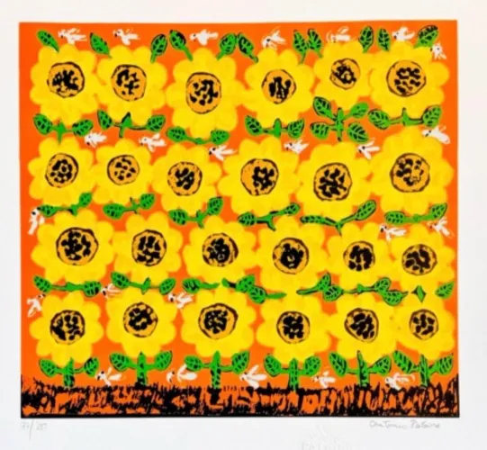 ANTONIO POTEIRO - GRAVURA - N° DE SÉRIE: 77/100 - ASSINATURA: IMPRESSA - TAM: 36X48