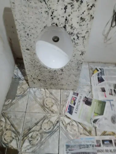 PIA LAVATÓRIO PARA BANHEIRO EM PURO MÁRMORE 