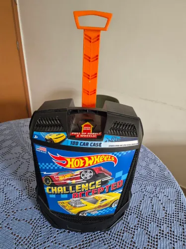Maleta para carrinhos Hot Wheels importada