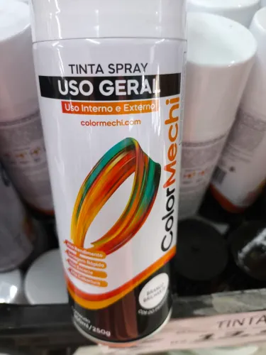 Tinta Spray Branco R$12,99un**