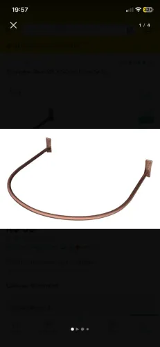 Arco provador com cortina 