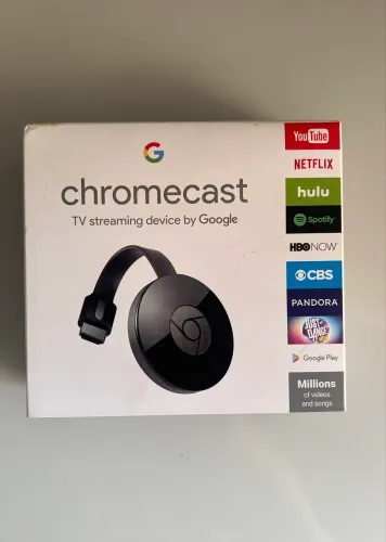 Chromecast 2ª Geração Full HD - Modelo NC2-6A5 - Original