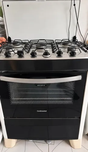 Vendo fogão 5 bocas continental com acendimento automático