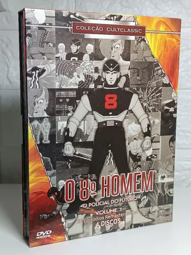 Dvd Oitavo Homem Volume 1 com 4 Discos